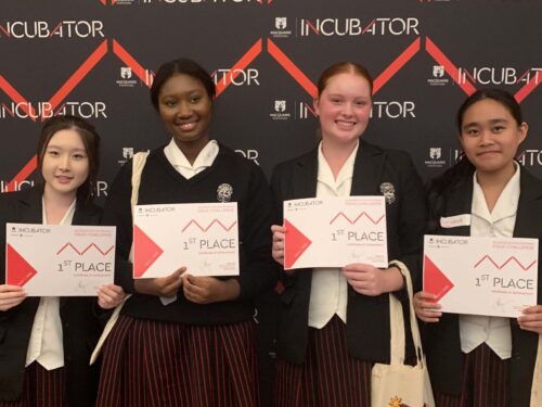 Santa Sabina students triumph at Macquarie University’s Startup Pitch Night